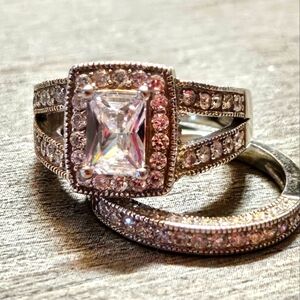 Sterling silver ring set